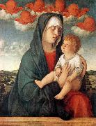 BELLINI, Giovanni Madonna of Red Angels tr Sweden oil painting reproduction